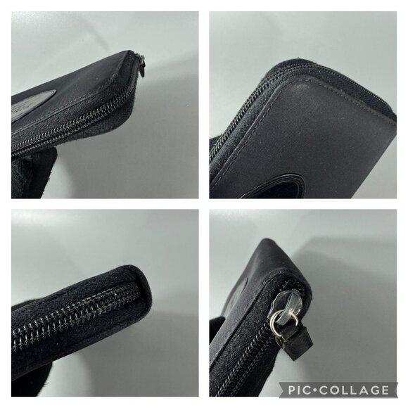 Authentic Prada Black Nylon Zip-around Long Wallet - Picture 13 of 13
